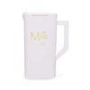 Fox Run Brands 9297 Milk Bag Pitcher, White