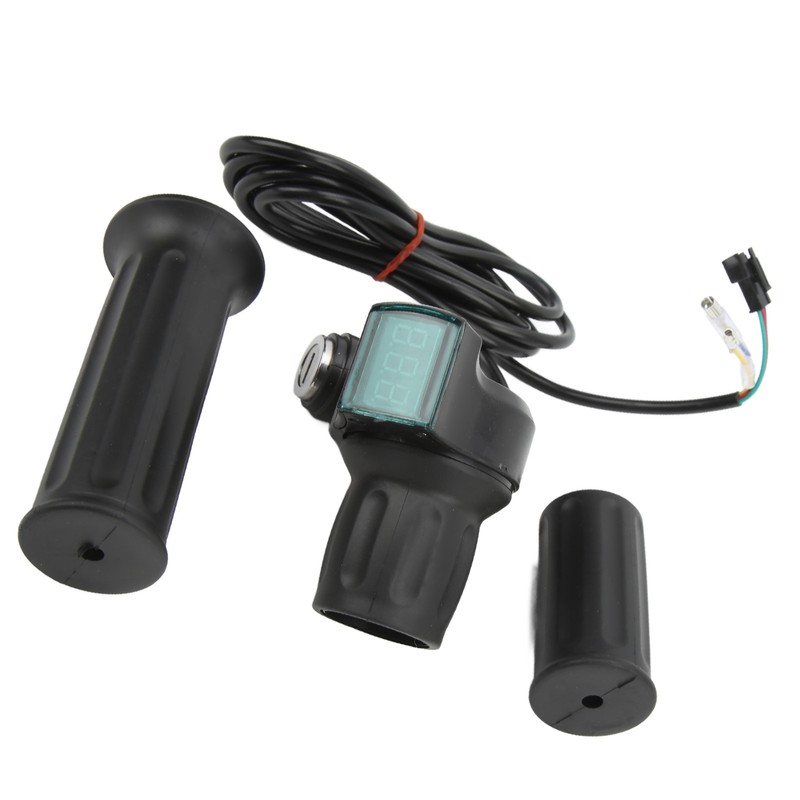 Electric Bike Twist Throttle Grip Set Universal Speed Governer with