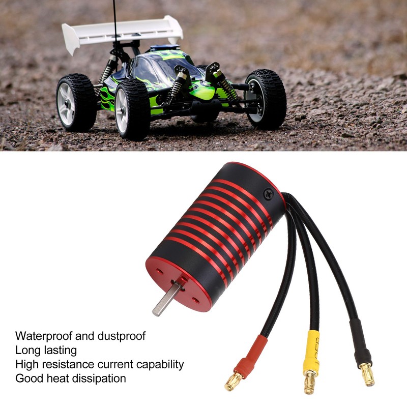 2845 RC Car Brushless Motor Waterproof Rustproof Aluminum Alloy 4