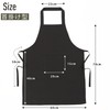 [JGP] Apron Set of 2, Black