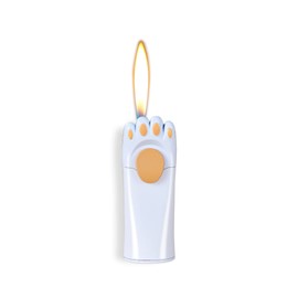 MYCHUS Windproof Lighter, Cool, Cute Cat Paw Design, Fillable, Adjustable, Butane Lighter, Gift for Men（No Gas）