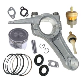 Connecting Rod Piston Ring Gasket Kit for Honda GX160 GX200 168F 5.5HP 6.5HP Replace 13200-ZE1-010 Engine