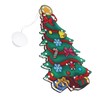 LED Christmas Decoration Light PVC Lighted Festival Window Silhouette Christmas