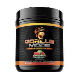 Gorilla Mode Pre-Workout Formula MouthWatering WATERMELON - 40 Servings/800g