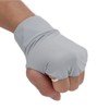 Summer Half Finger Gloves Breatheable Ice Silk Sunsceen Outdoor Gloves