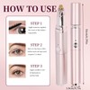 Electric Eyelash Curler, Heated, Handheld, 2-in-1, Long-Lasting Styling, Charging via
