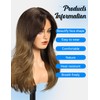 HAIRCUBE Long Synthetic Wig for Women Heat Resistant Natural Looking