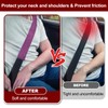 HARFINGTON 2pcs Seatbelt Covers 11 Inch Car Seat Belt Pads