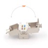 VCE Conectores RJ45 Módulo CAT6A para Cable de red CAT6A