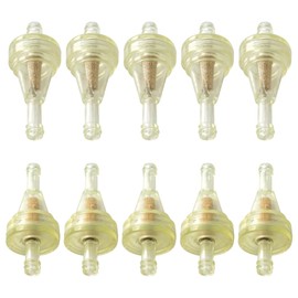 Premium 1/4 inch Inline Gas Fuel Filter Replacement 10PCs Fit for MTD 951-3013