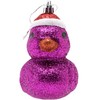 Christmas Concepts® Pack of 2-110mm (4.3") Purple Glittery Festive Duck