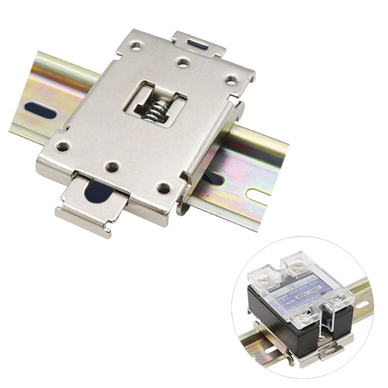 MEETOOT 35MM DIN Rail Mounting Fixed Buckle Single-phase Solid State