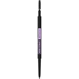 Maybelline Express Brow Ultra Slim Eyebrow Makeup, Brow Pencil with Precision Tip and Spoolie for Defined Eyebrows, Ash Brown (Packaging May Vary)