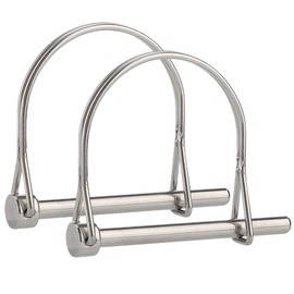 2 Pcs Extended Pto Pin, Safety Coupler Pin 1/4" x 2-3/4"(6.3mm x 70mm), Full Marine Grade 316 Stainless Steel Heavy Duty Shaft Locking Pin