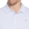 Callaway Golf Gradient Chev Printed Polo Spring Lavender XXL
