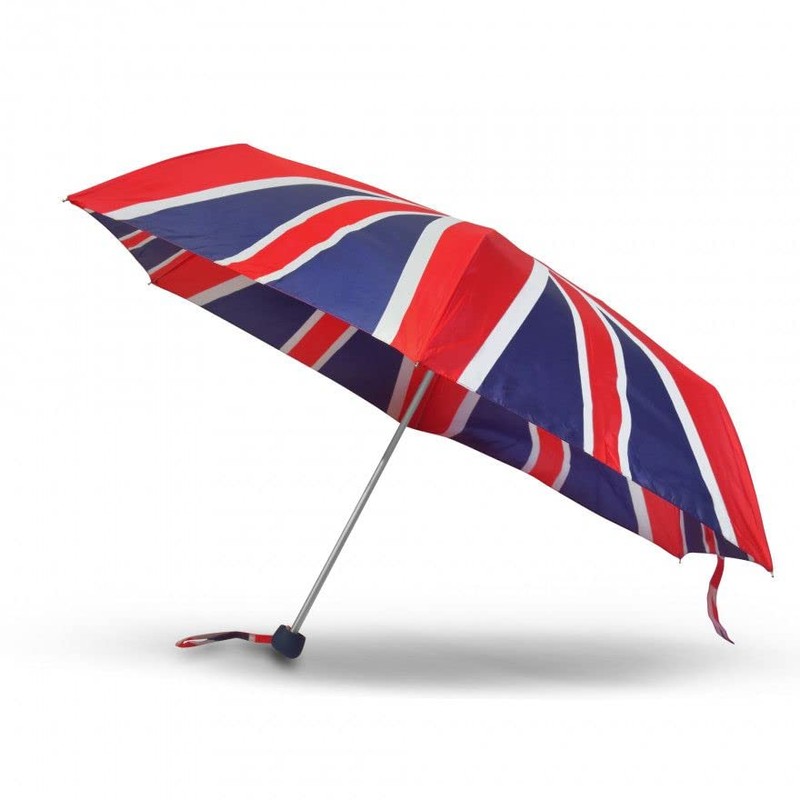 Hilto Mini Folding Umbrella Union Jack/I Love London/UK FLAG (UNION