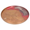 Tea Tray Japanese Hand Made Round Tea Cup Holder Plate