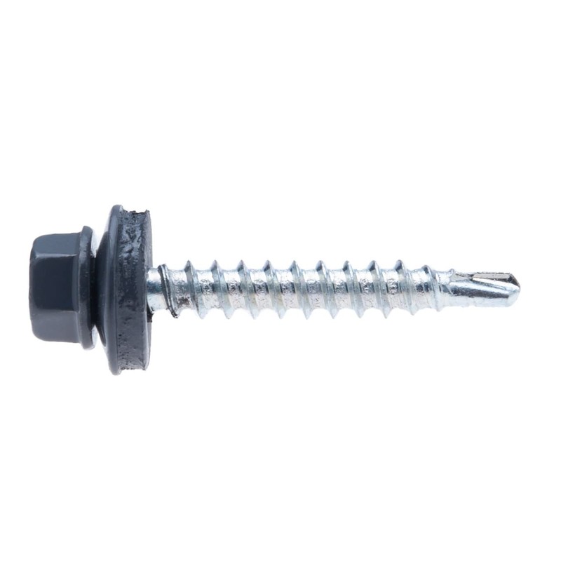 4.8 mm x 35 mm Roofing Screws, Hex Head Self-drilling