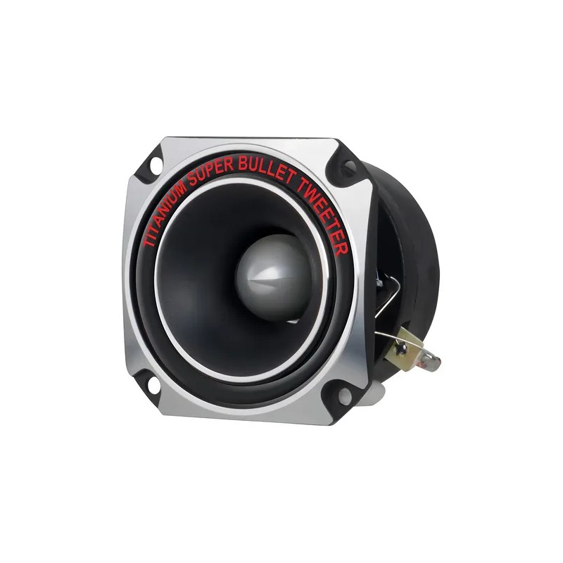 Tweeter Bala Diamante KSR TW-4700D Titanio 1000W Impedancia 4Ω Plateado