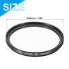 sourcing map 49mm Star Lens Filter, Starburst Lens Filter 8