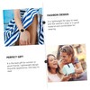 Mikinona Resin Band Watch Band Decorative Smartwatch Strap for Business