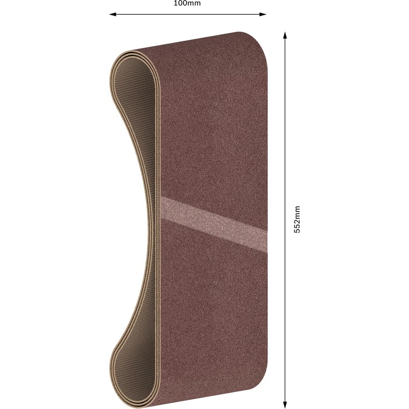 Bosch 2608606161 102 x 552 mm 40 Grit Sanding Belts