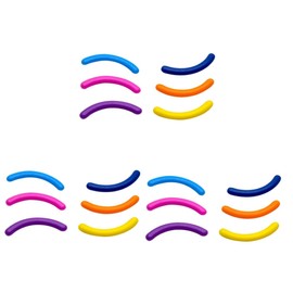 Ipetboom 300pcs Eyelash Curler Refill Pads Soft Cushions for Easy Replacement Random Colors Professional Makeup Tools for Gorgeous Lashes