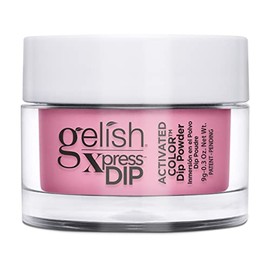 Gelish Xpress Powder Dip Collection (Look At You, Pink-Achu!) Pink Nail Dip Powder, Vibrant Color, Professional Quality, High Shine, Chip-Resistant, 0.3 ounce.