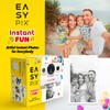 Easypix InstantFUN Instant Camera, Creative Photo Fun for Adults and