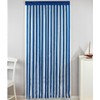 Wenko Door Curtain, blue-white