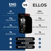 King Protein Whey 600g Aislado Sin Lactosa Sin Sabor Sin
