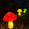 Solar Mushroom String Light Outdoor Garden Decoration Lights LED Mushroom