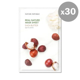 Nature Republic [Nature Republic]Real Nature Mask Sheet Shea Butter (30ea)