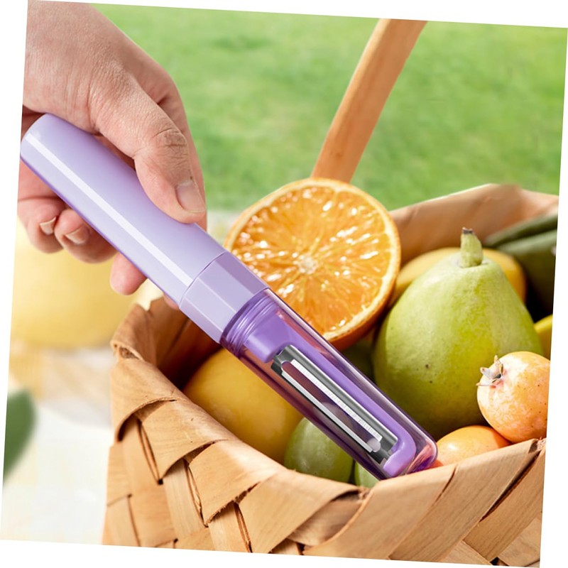 CIYODO Double End Vegetable Peeler Ergonomic Multi Function Fruit Cutter