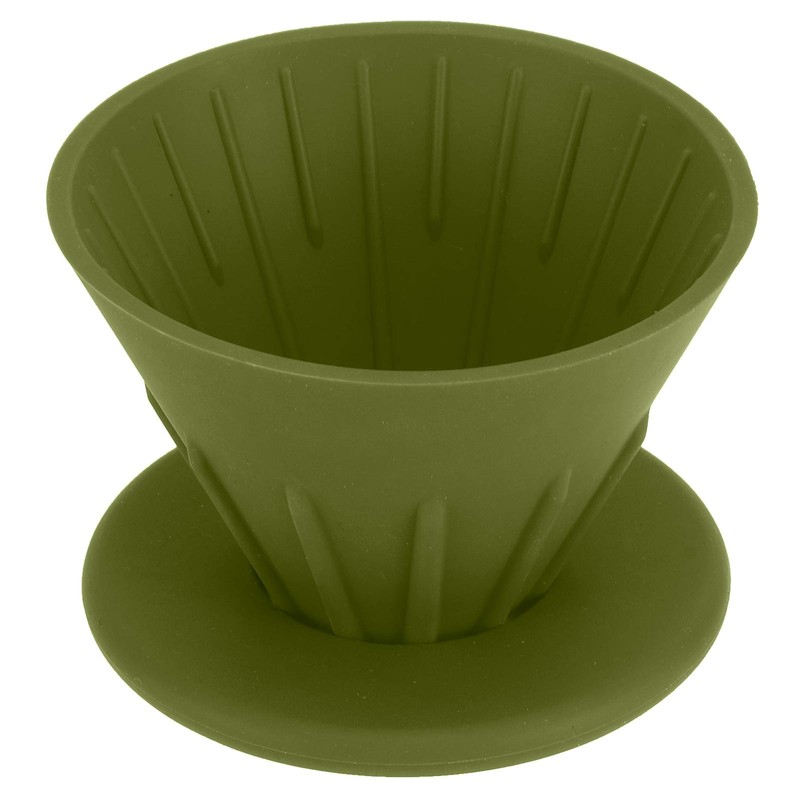 Coffee Dripper, Reusable Silicon Resin Coffee Filter Collapsible Cone Filter
