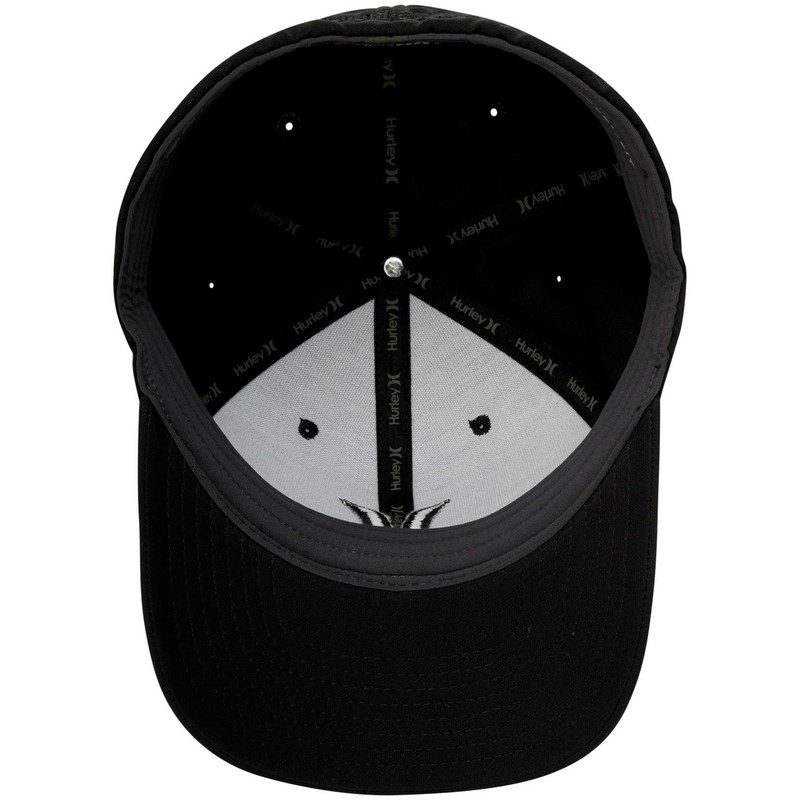 Hurley Cap One & Only Black Flexfit, black