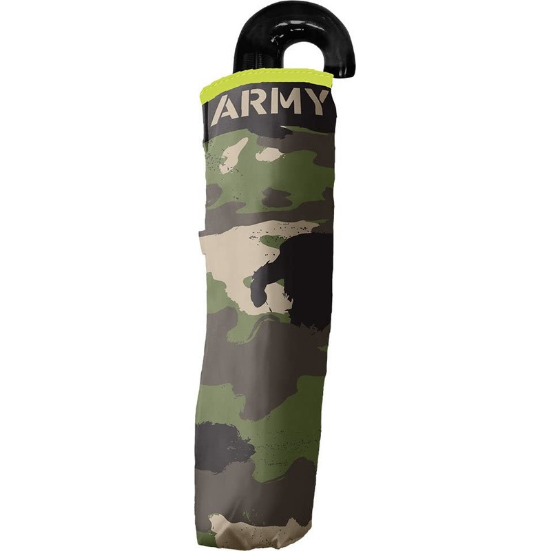Nakatani Kid's Folding Umbrella Grunge Camouflage Khaki Camouflage [522-033] Hand