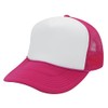 NISSUN Polyester Foam Front 5 Panel High Crown Mesh Back