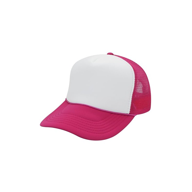 NISSUN Polyester Foam Front 5 Panel High Crown Mesh Back