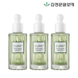 김정문알로에 큐어 피토그린 앰플 3개 Kim Jung Moon Aloe Cure Phytogreen Ampoule 3 Pieces