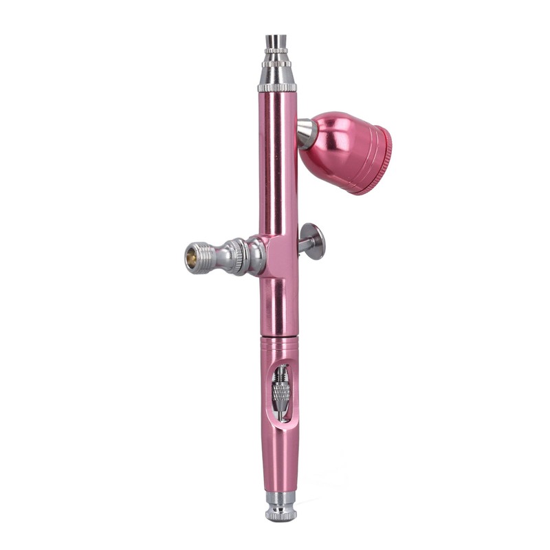 Airbrush Gun Pink 0.3mm Diameter Nozzles Portable Air Brush Painting