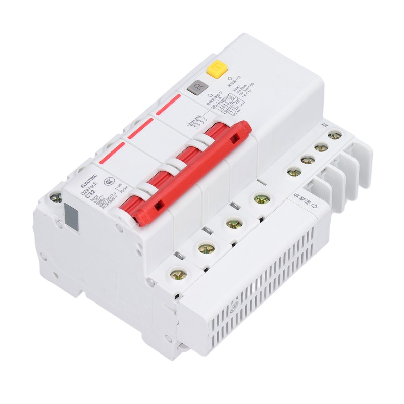 C32 Miniature Circuit Breaker 4P+N Leakage Protection for Rural Network