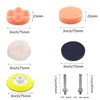 120pcs Sand Paper 3 Inch Sanding Disc Grit 60-10000 Wet