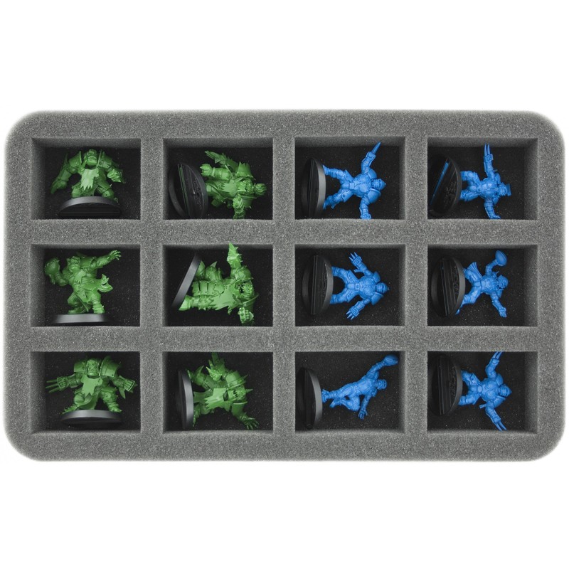 Feldherr MINI PLUS Case for 44 Blood Bowl miniatures -
