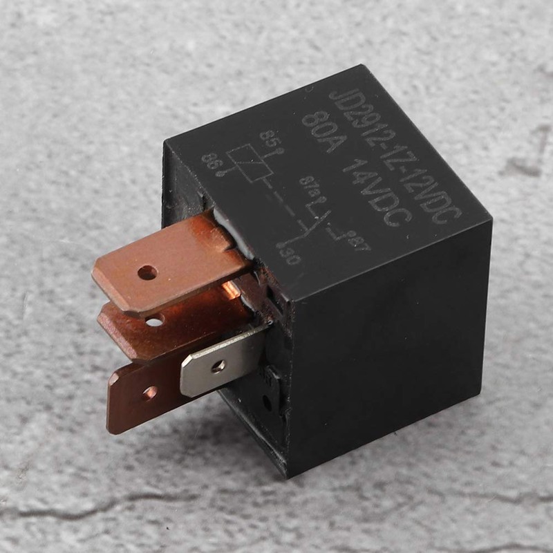 KIMISS 80A Split Charge Relay, 5 pin Automotive Relay, DC
