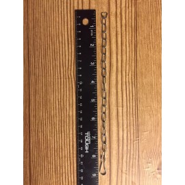 uxcell Toilet Flapper Chain 8 inch Toilet Handle Lever Flush 304  18/8 stainless steel