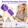 12 Pcs Reusable Duster Refills, 5 Colors 360° Cleaning Pads