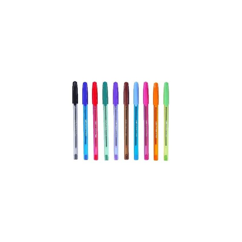 Cello Original Tri-Mate Triangular Barrel Ballpoint Pen Medium Point Biro