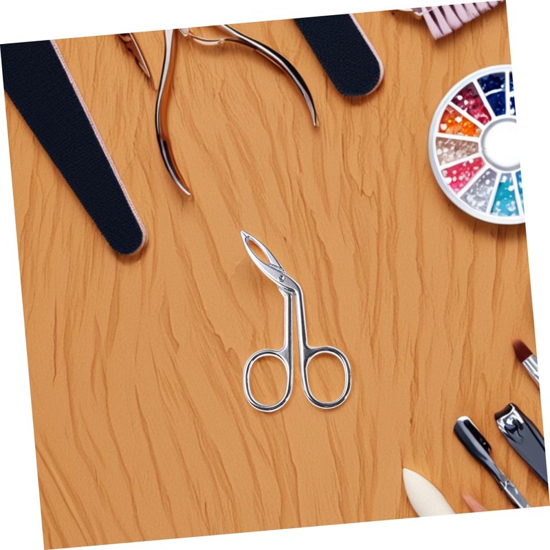 TOVINANNA Elegant Eyebrow Tweezers Precision Plucker Scissor Tweezers Set Stainless