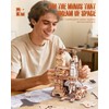 ROBOTIME 3D Space Shuttle Wooden Puzzle for Adults, Dynamic Rocket
